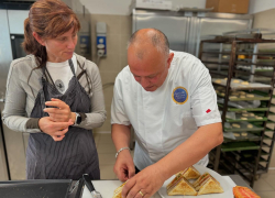 Ricette d'autore nel Laboratorio agroalimentare ENGIM di Oderzo con Anneke Dijkstra