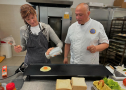 Ricette d'autore nel Laboratorio agroalimentare ENGIM di Oderzo con Anneke Dijkstra
