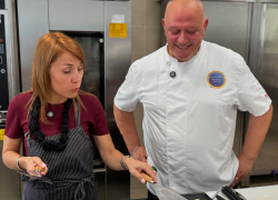 Ricette d'autore nel Laboratorio agroalimentare ENGIM di Oderzo con Sara Righetto